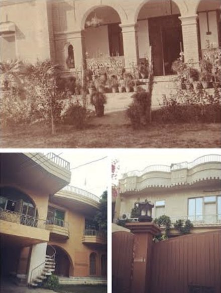 11 Masson Road replaced by 11a, 11b and 11c Mason Road in contemporary Lahore. Images: Alexander Wilson Estate.