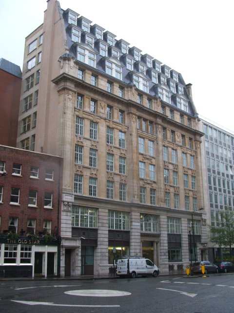 MI6/SIS building during World War II in the Broadway, Westminster. Image: Tim Crook.