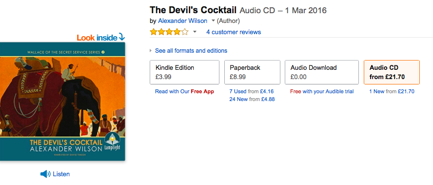 TheDevil'sCocktailAudiofromAmazon