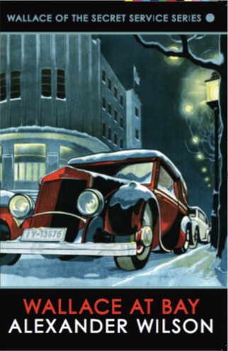 Wallace At Bay- 8th Wallace of the Secret Service novel set in London's Little Venice in 1938. Image: Allison and Busby.
